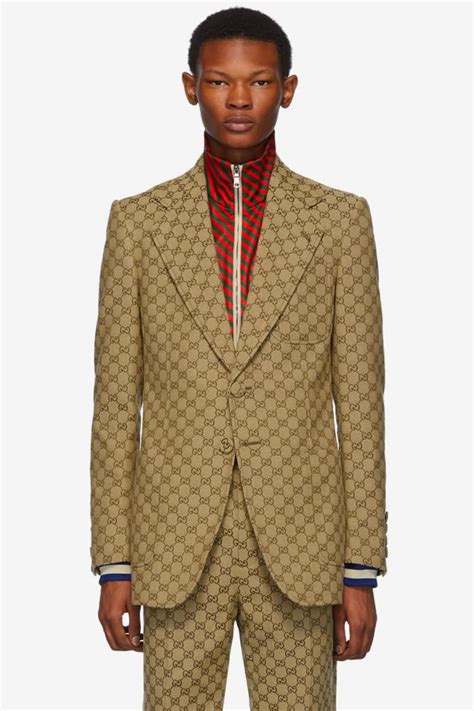 men's big and tall gucci clothing|men's designer suits Gucci.